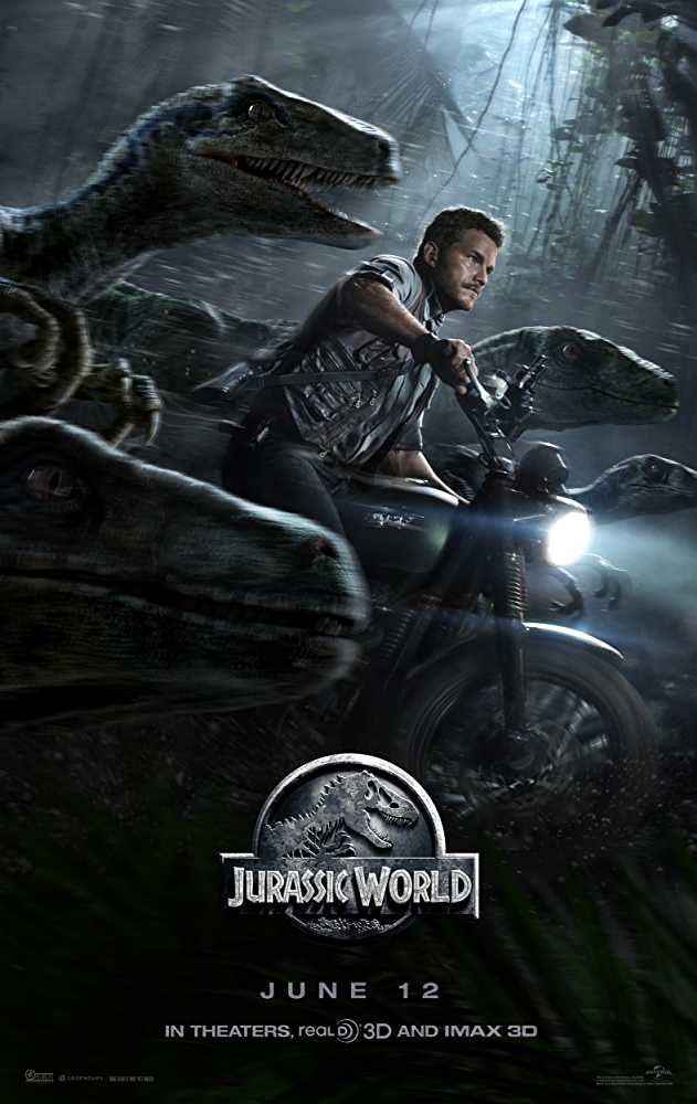 Jurassic World (2015) Dual Audio Hindi-English 480p 720p Bluray Gdrive